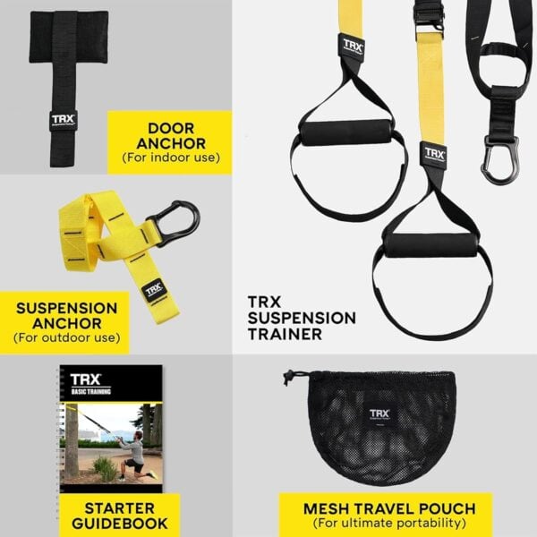 TRX ALL-IN-ONE Suspension Training: Bodyweight Resistance System - Image 5